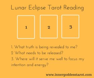 Lunar Eclipse Tarot spread