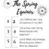 Spring Equinox Tarot Spread