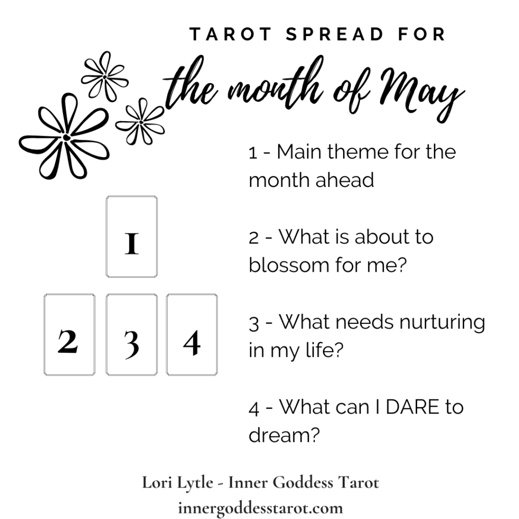 Blive kold Let Industriel Time to Blossom: A Tarot Spread for May | Inner Goddess Tarot