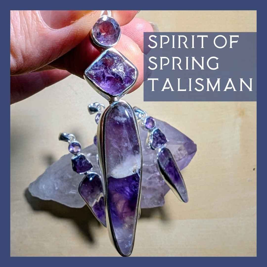 Inner Goddess Tarot Lori Lytle Spring talisman amethyst